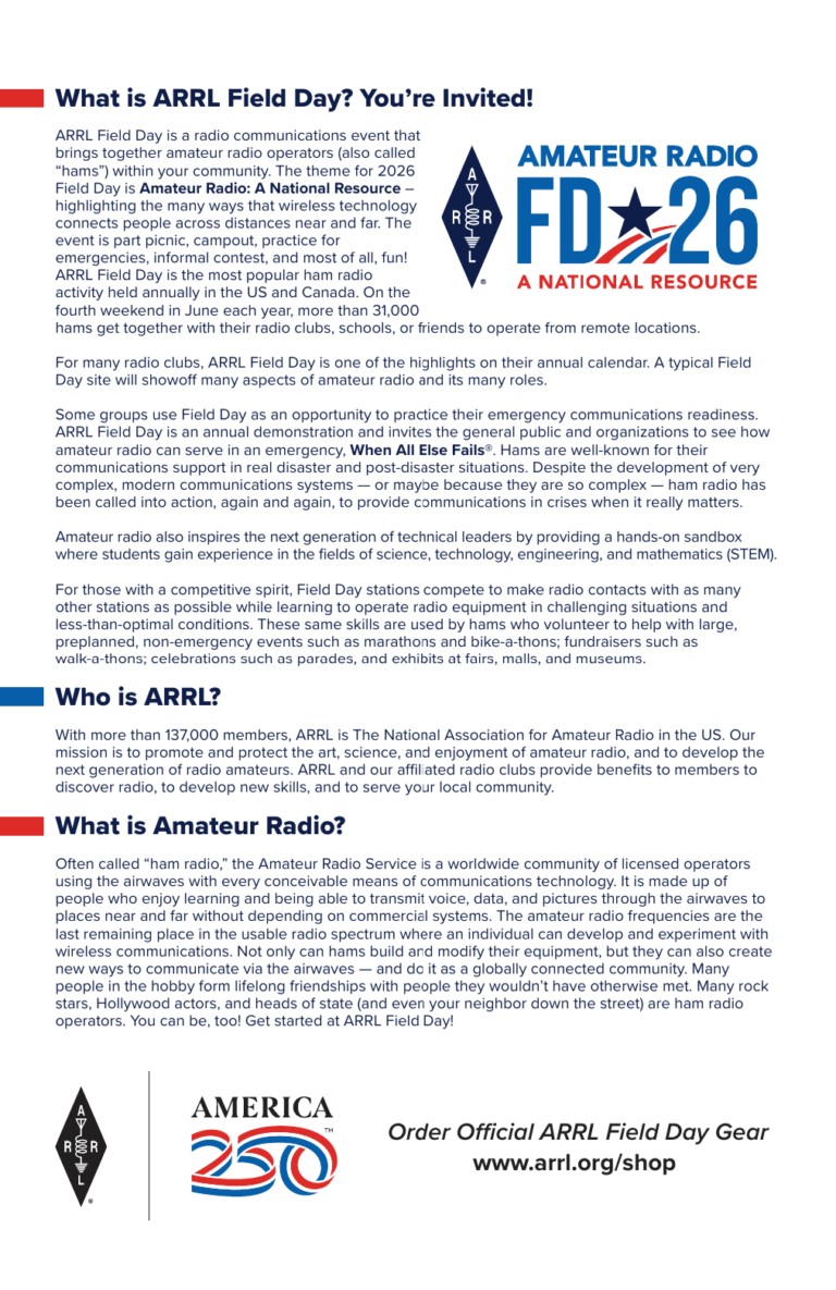 2NARS Field Day 2026 Pg2